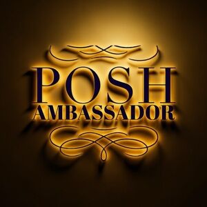 POSH Ambassador Gold Logo Wall Art